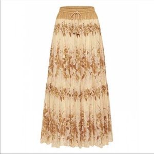 NWT Spell and Gypsy coco lei skirt SMALL